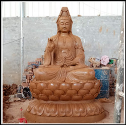 2米觀(guān)音菩薩泥塑